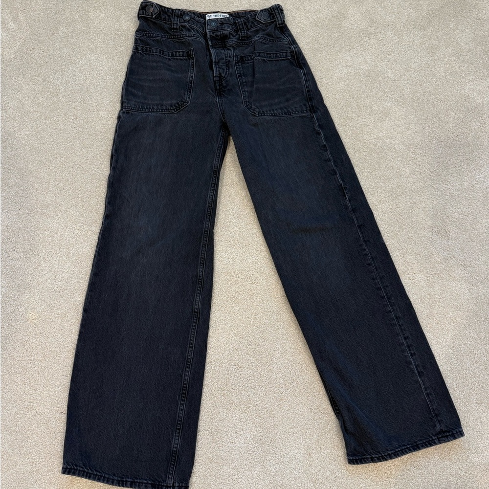 We the Free Palmer Cuffed Baggy Jeans